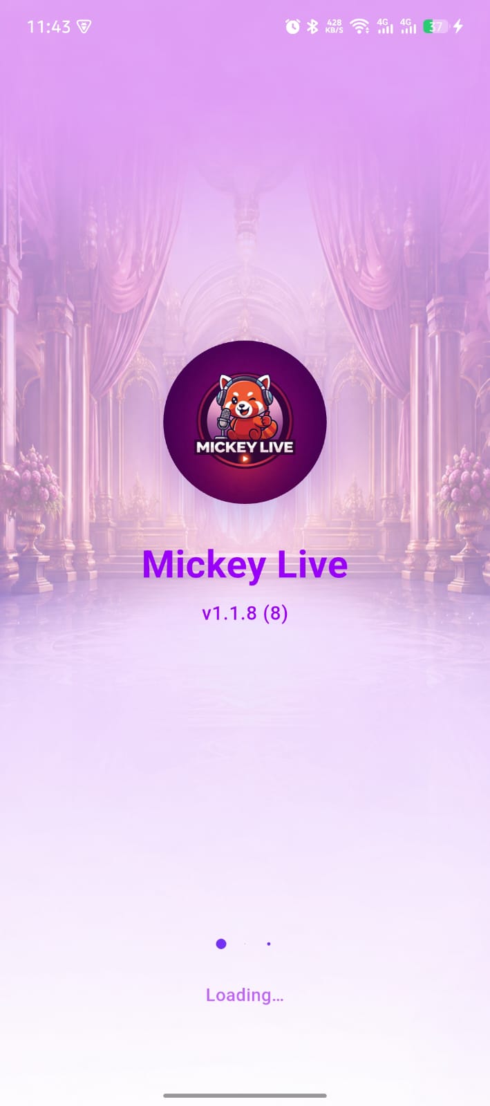 Mickey Live splash